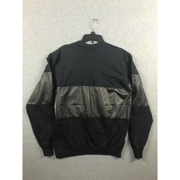 Vintage Nutmeg Mills Sweater Mens Large Black Gray New York Giants NFL Pullover - Picture 10 of 11